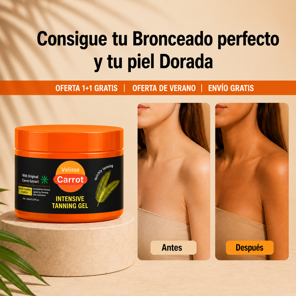 Luce Tu Piel Dorada Desde El Primer Uso
