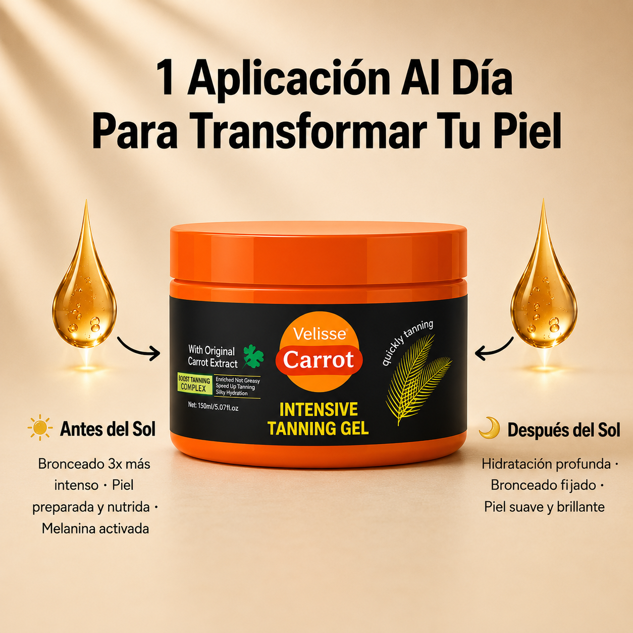 Luce Tu Piel Dorada Desde El Primer Uso